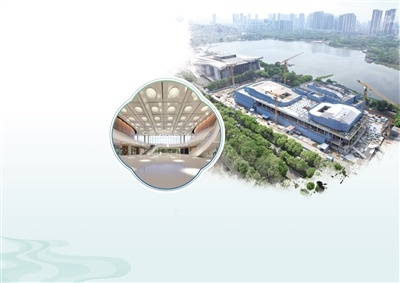 湖畔筑戏台 匠心承楚韵  江城“戏码头”新地标风华初现