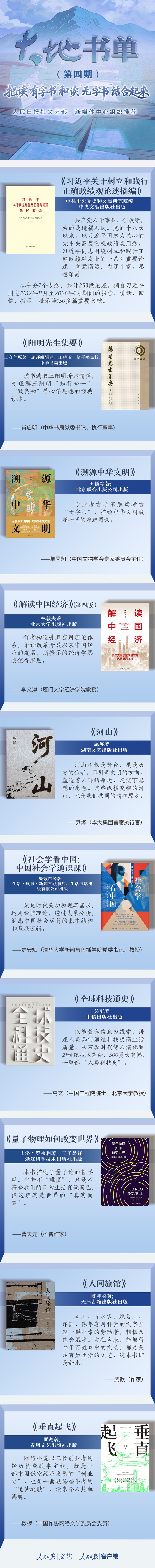 人民日报“大地书单”发布，读出一片新天地！