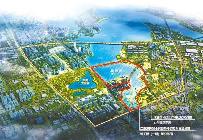 亚洲最大城中湖开建绿道 汤逊湖一期预计年底迎客