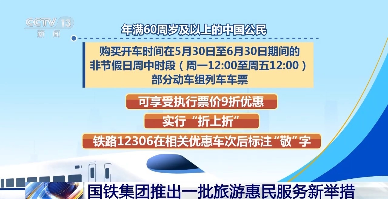 国铁集团推出一批旅游惠民服务新举措