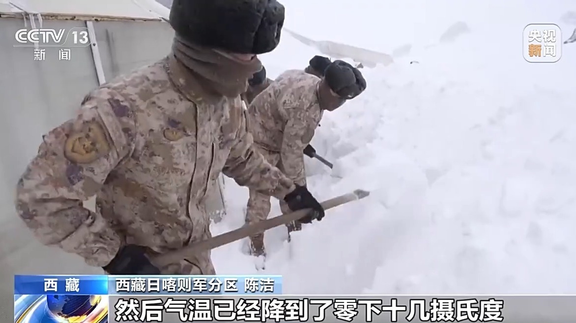 踏上海拔5000米巡逻路 他们在雪海云天为祖国守防
