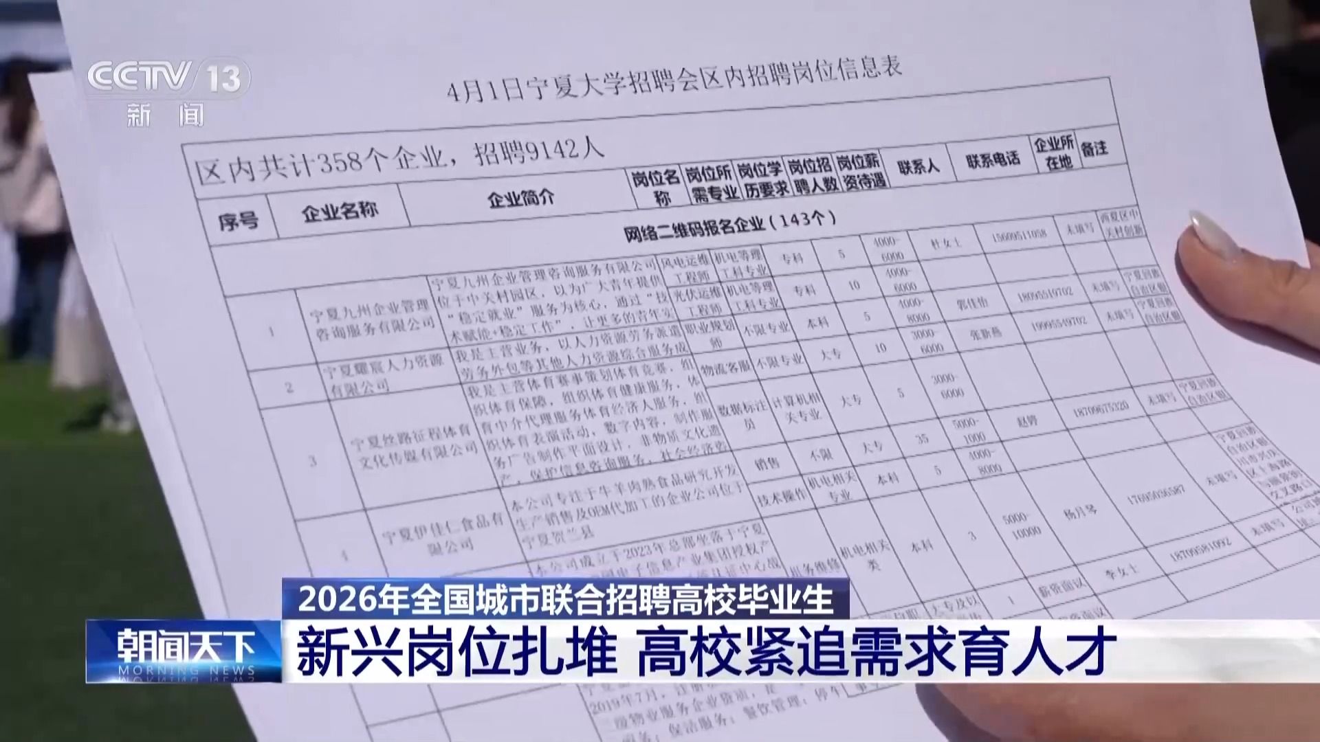 视频丨春招上新！新兴领域上万个岗位“职”等你来