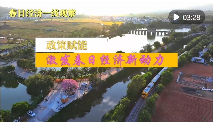 春日经济一线观察｜政策赋能 激发春日经济新动力