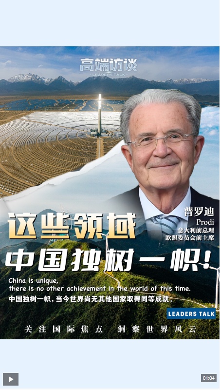 高端访谈丨“在这些领域，中国独树一帜”