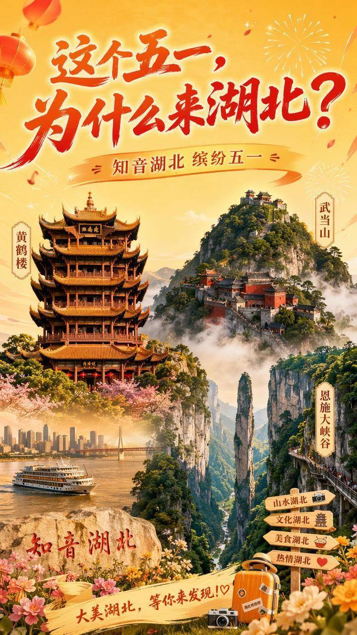 图说｜这个五一，为什么来湖北