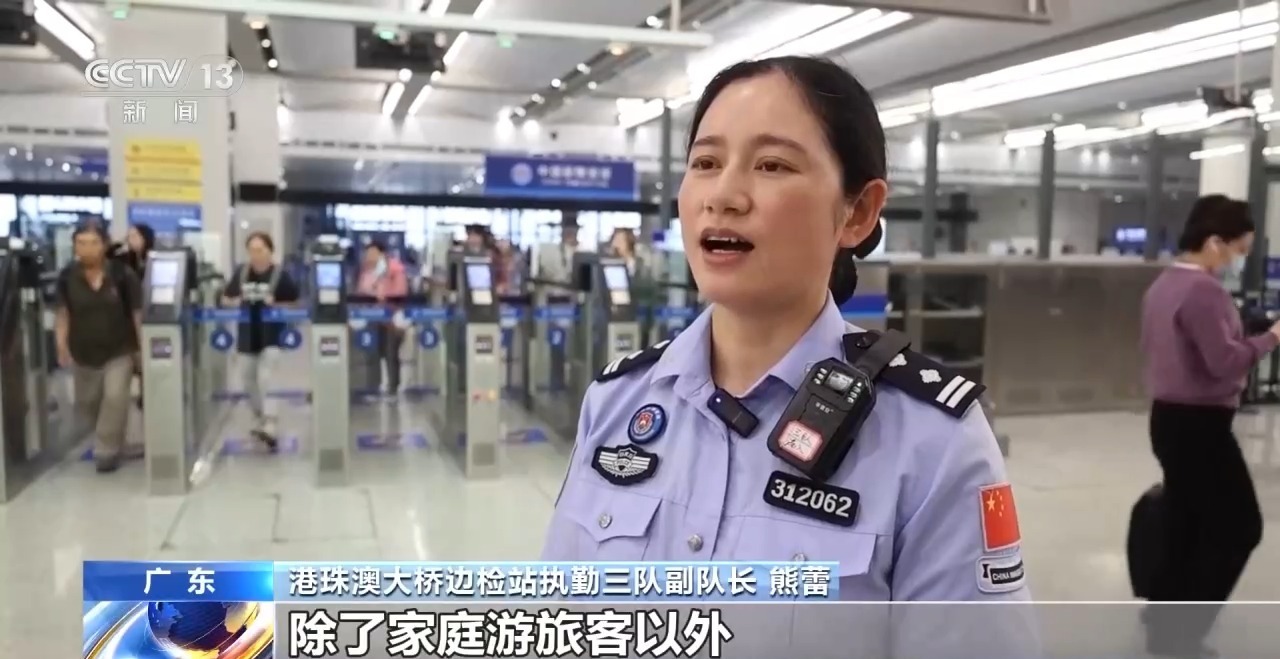 港珠澳大桥口岸入境车流猛增 自驾“北上”成热门新选择