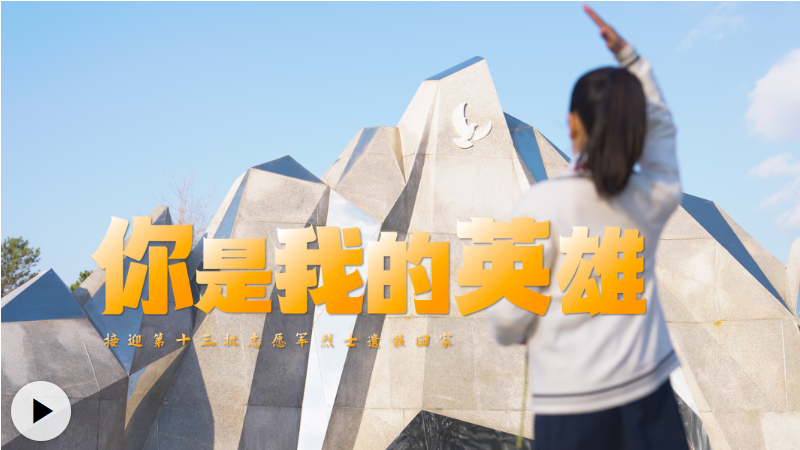 《你是我的英雄》——接迎第十三批志愿军烈士遗骸回家