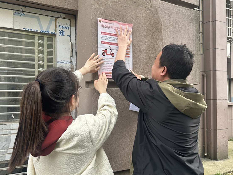  荆州经开区消防开展高层住宅小区“五一”前消防安全检查指导
