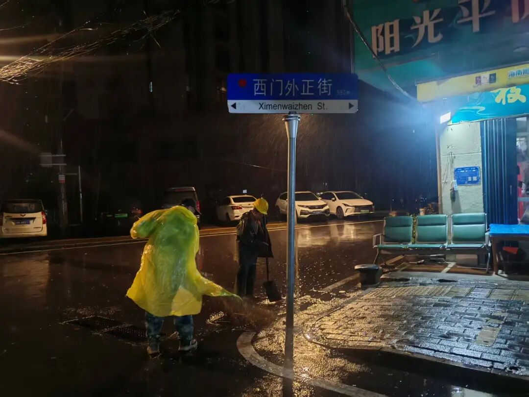 孝南区积极应对强降雨 全力保障群众生命财产安全