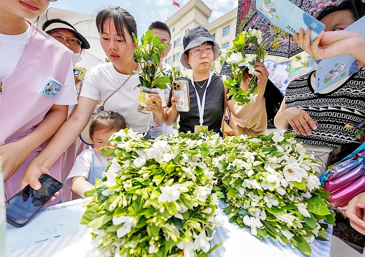 一朵栀子花  串起十五城 武汉“花香朋友圈”又扩容啦