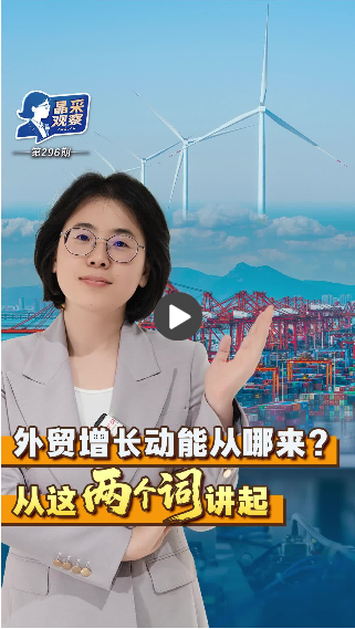  晶采观察丨亮眼细节！多组数据透视中国外贸“含绿量”“含智量”