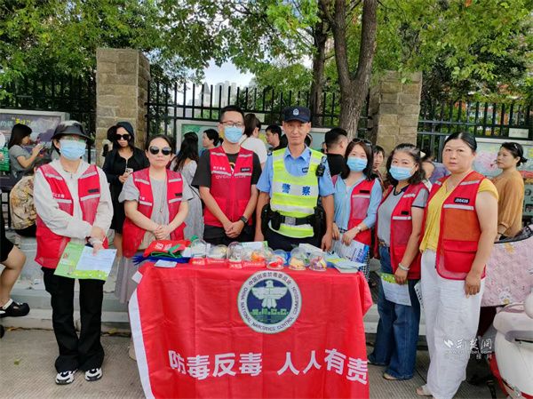  武昌区白沙洲街道：禁毒护航 青春同行