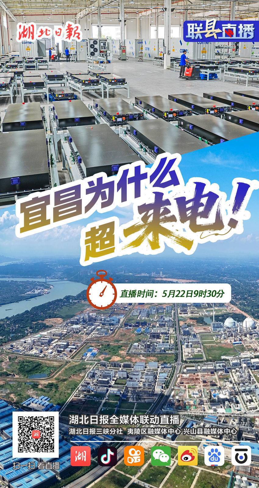 联“县”直播预告丨宜昌为什么超“来电”？