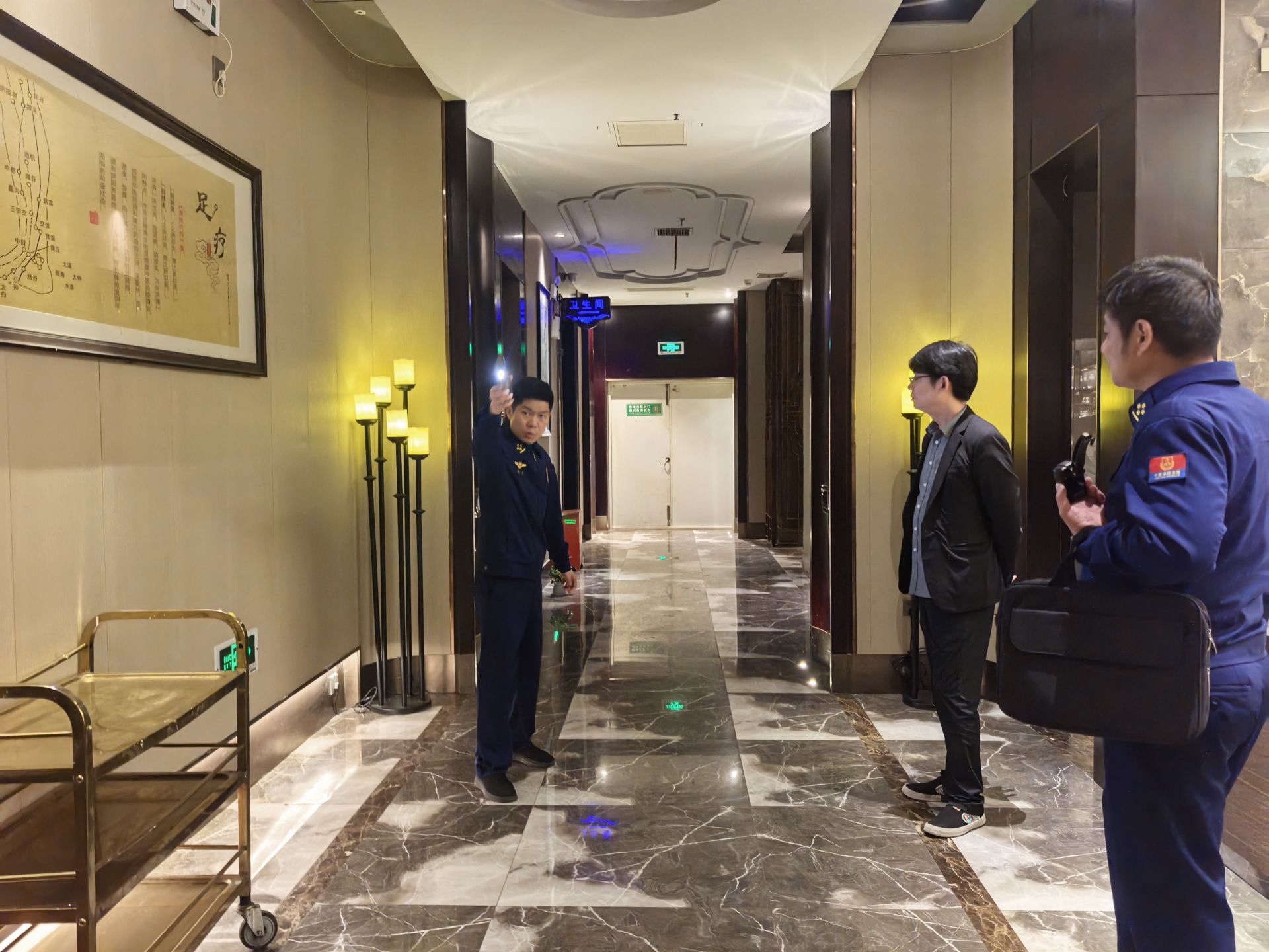 监利开展足浴场所消防安全专项检查