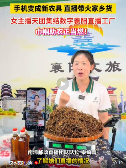  单干不如抱团！看襄阳女“村播”如何盘活一地好物？