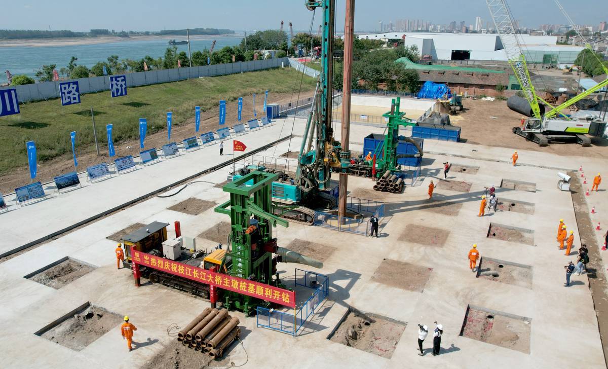 影像镌刻建设征程｜五年定格枝江长江大桥“成长”之路
