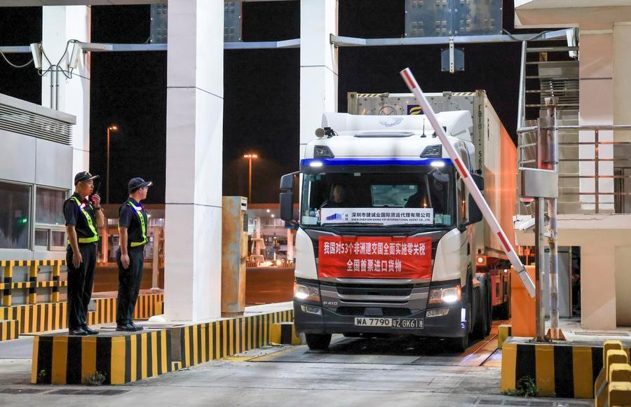 Fresh African goods hit Chinese market under new zero