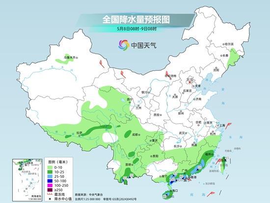 今起南方降雨范围收缩，北方炎热升级多地将迎高温天