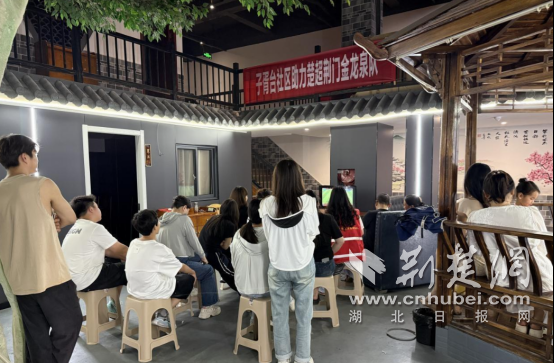 燃情楚超！钟祥市皇庄街道子胥台社区观赛点变身“第二主场”