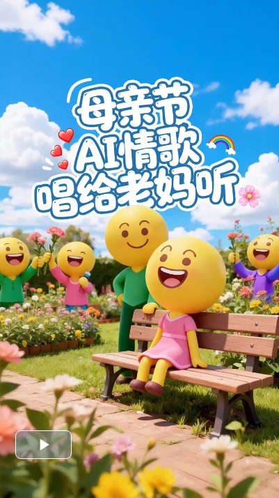 AI眼中的中国|母亲节,AI情歌唱给老妈听 AI眼中的中国|母亲节,AI情歌唱给老妈听