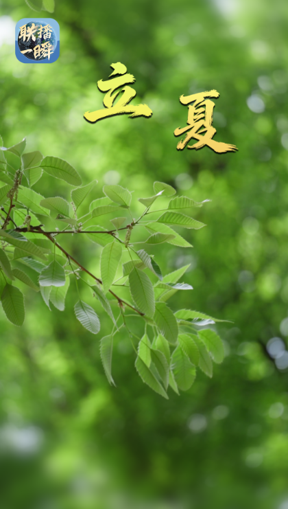 文化中国行·联播一瞬丨立夏至，昼长风暖赴盛景