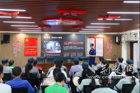 荆门掇刀消防“理论+实操+排查”全链条激活安全生产月