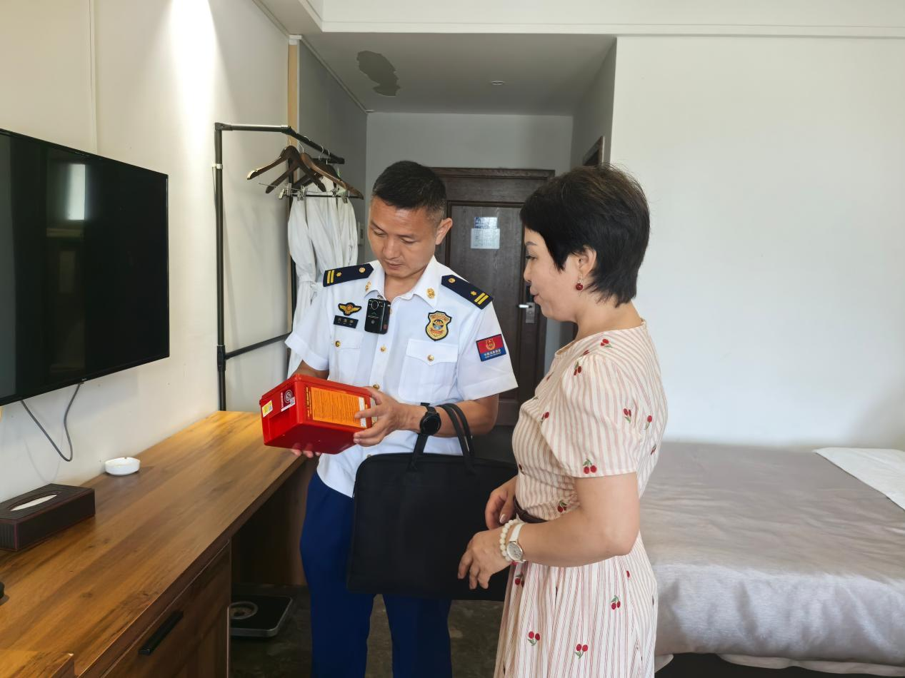  荆州区消防开展辖区民宿消防安全专项检查