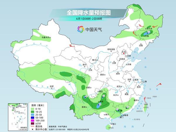 今明两天全国高温逐渐增多 明起南方将再度进入多雨模式