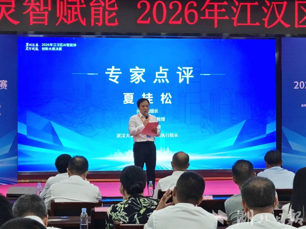 江汉区AI智能体大赛“以赛促产”17个项目落地跑出产业加速度(图3)