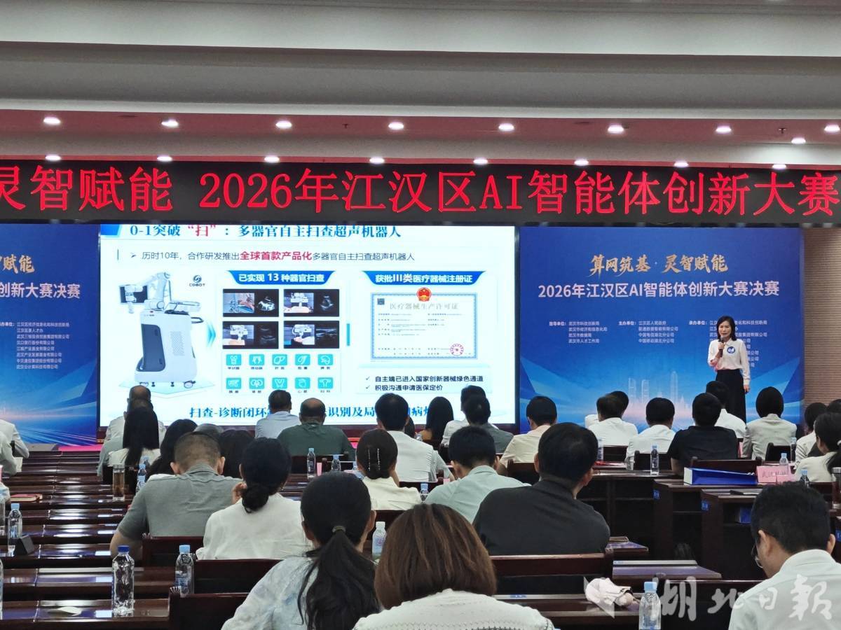 江汉区AI智能体大赛“以赛促产”17个项目落地跑出产业加速度(图1)