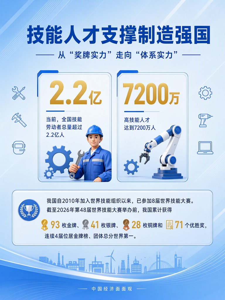 中国经济面面观|世赛赛场上的“中国技能”(图1)
