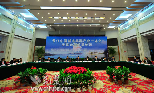 长江中游城市集群产业一体化战略合作发展论坛