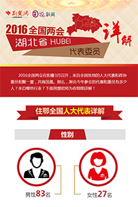 2016全国两会湖北代表委员详解