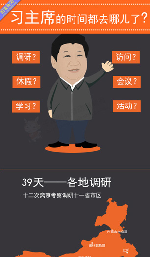 习主席的时间都去哪了？
