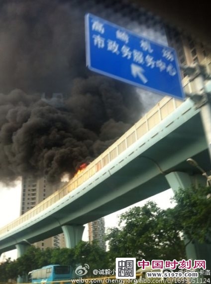 厦门一brt公交爆炸 整个brt公交线路全部停运