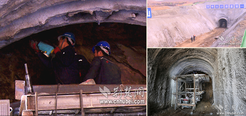 鄂北调水工程最长隧洞工地春节不休紧张施工
