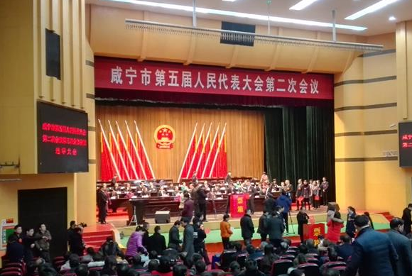咸宁五届人大二次会议闭幕，选举产生31名省人大代表