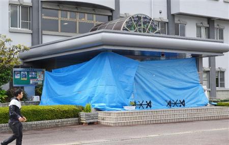 日本长崎县大村市警署。