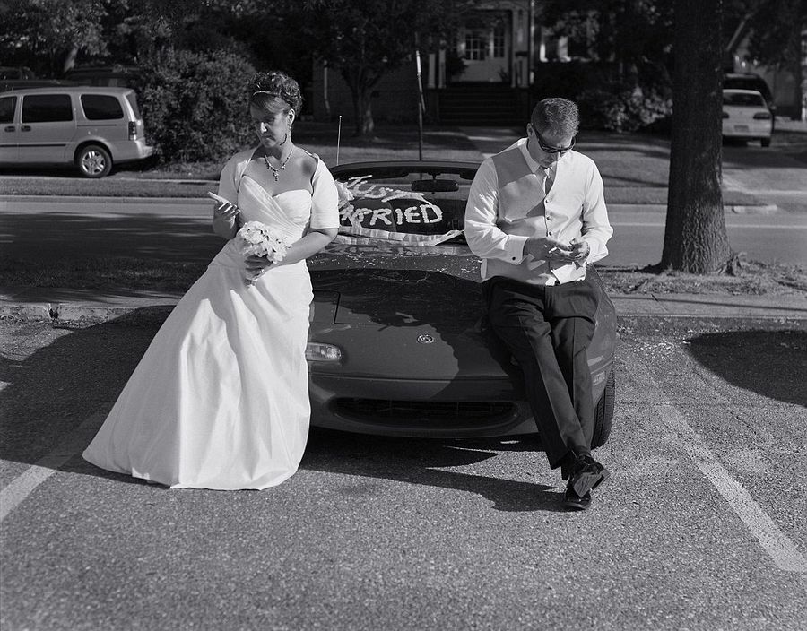 美摄影师拍无手机生活照反省手机依赖