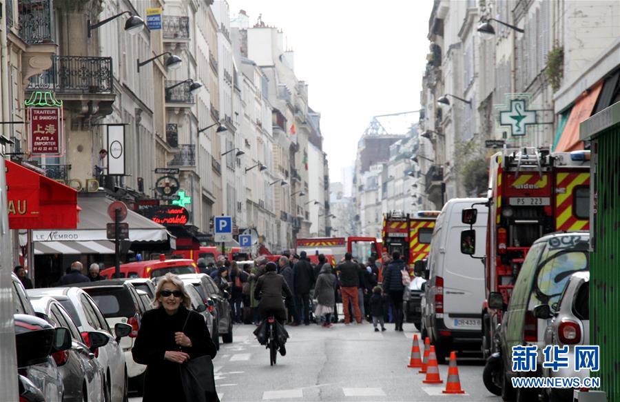 法国巴黎第六区发生煤气爆炸 17人受伤