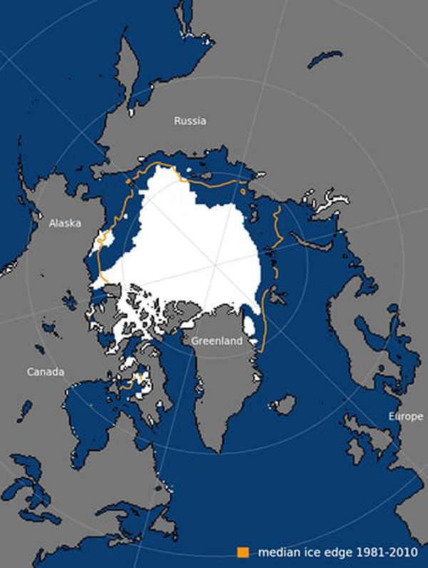 全球最后一片冰区告急 北极最古老最厚冰层首