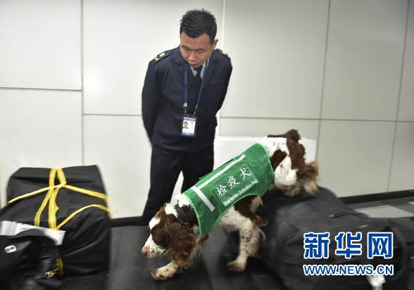 全国首批 国门新卫士 上岗 专查国际邮件和包裹