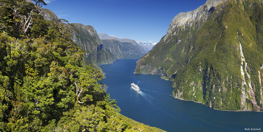 美到窒息的新西兰峡湾美景