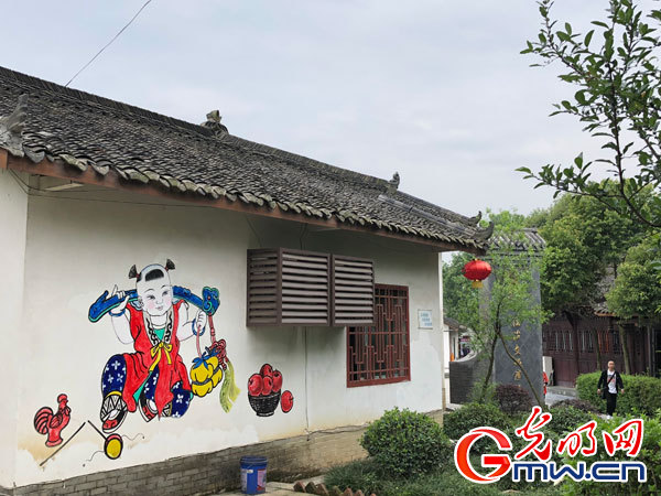微视频|一分钟领略绵竹年画村”画景” 微视频|一分钟领略绵竹年画村”画景”