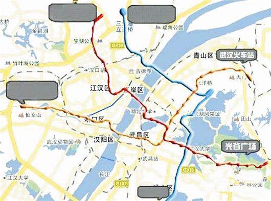 武汉地铁8号线二期开始招标 设站12座包含3座换乘站