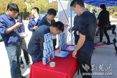 雪花勇闯天涯大学生挑战未登峰活动走进武汉工程大学