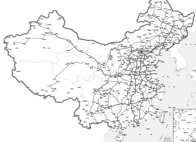 全国铁路运行图下月调整 武汉高铁直通济南(图)