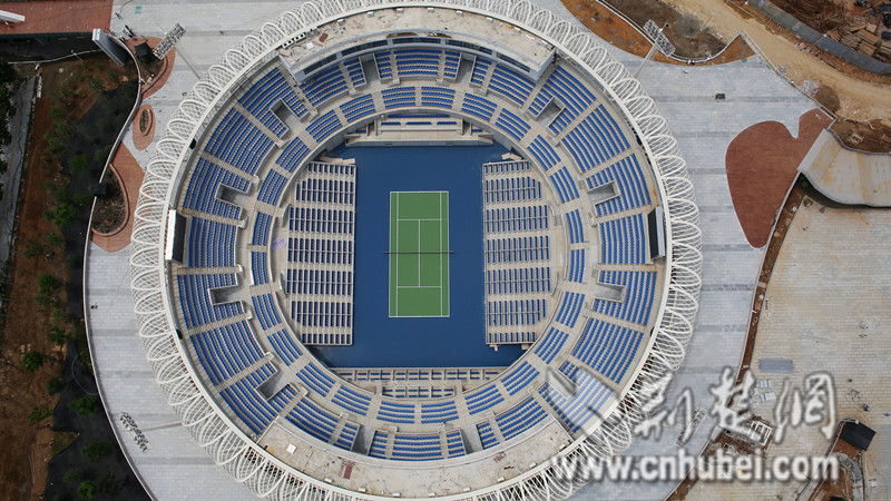 武汉网球公开赛28日打响 记者探营场馆筹备情