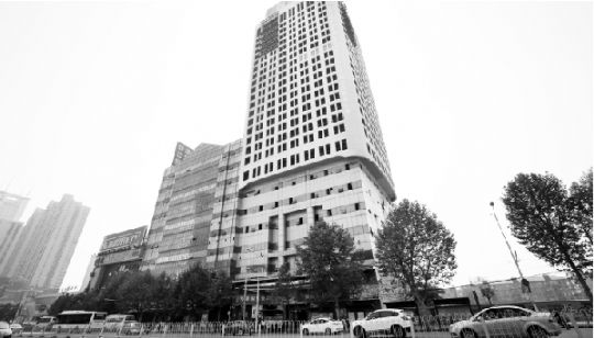 武昌二次烂尾楼绿洲大厦再开工