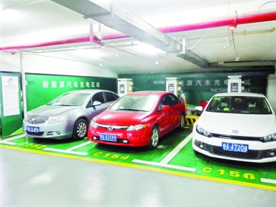 武汉4个新小区规划建充电桩车位 多位于地下车